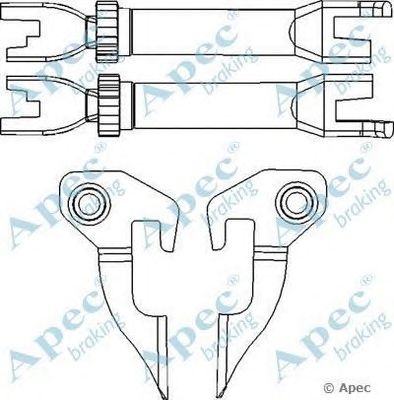 APEC BRAKING adb3002 -